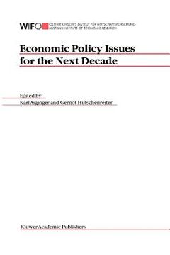 portada economic policy issues for the next decade (en Inglés)