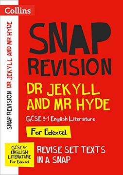 portada Dr Jekyll and mr Hyde: New Grade 9-1 Gcse English Literature Edexcel Text Guide (Collins Gcse 9-1 Snap Revision) (en Inglés)