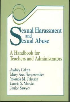 portada sexual harassment and sexual abuse: a handbook for teachers and administrators (in English)