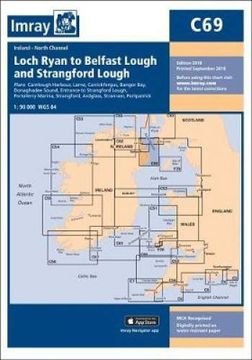 portada Imray Chart C69: Loch Ryan to Belfast Lough and Strangford Lough (c Charts) (en Inglés)