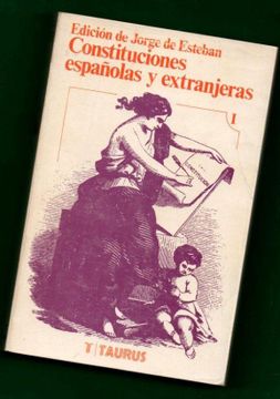 portada Constituciones Españolas y Extranjeras Tomo 1