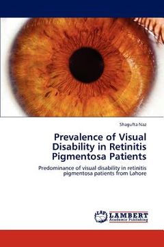 portada prevalence of visual disability in retinitis pigmentosa patients (en Inglés)