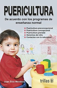 portada Puericultura: De Acuero con los Programas de Ensenanza Normal (in Spanish)