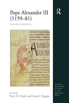 portada Pope Alexander iii (1159–81) (Church, Faith and Culture in the Medieval West) (en Inglés)