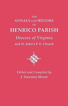 portada the annals and history of henrico parish (en Inglés)