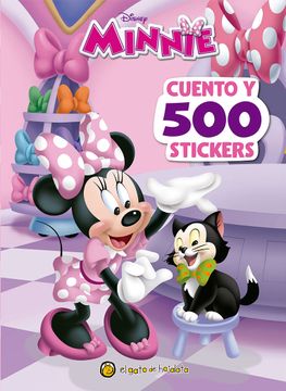 portada Minnie Cuento y 500 Stickers