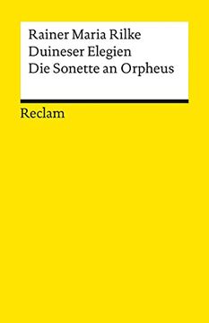 portada Duineser Elegien - die Sonette an Orpheus (en Alemán)