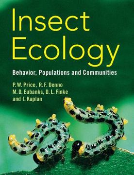 portada Insect Ecology Paperback (en Inglés)