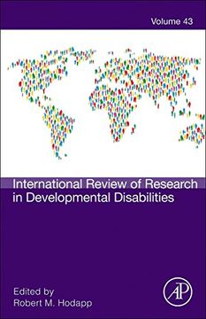portada International Review of Research in Developmental Disabilities (en Inglés)