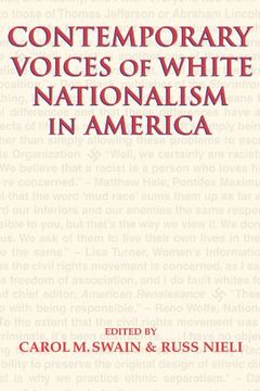 portada Contemporary Voices of White Nationalism in America 