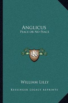 portada anglicus: peace or no peace (en Inglés)