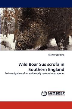 portada wild boar sus scrofa in southern england (in English)