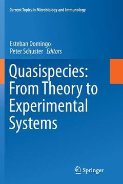 portada Quasispecies: From Theory to Experimental Systems (en Inglés)