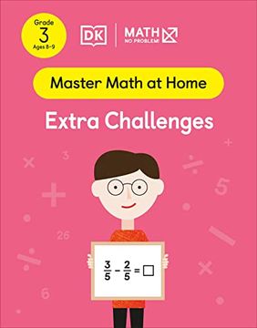 portada Math - no Problem! Extra Challenges, Grade 3 Ages 8-9 (Master Math at Home) 