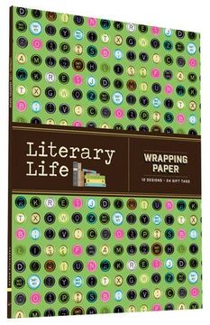 portada Literary Wrapping Paper