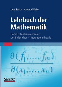 portada Lehrbuch der Mathematik, Band 3: Analysis mehrerer Veränderlicher - Integrationstheorie (Volume 3) (German Edition)