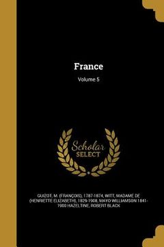 portada France; Volume 5 (en Inglés)
