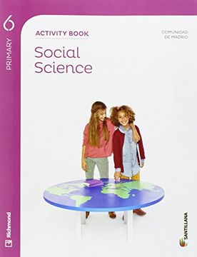 portada Activity book Social science Madrid 6pri