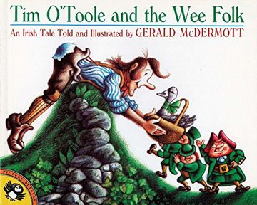 portada Tim O'toole and the wee Folk: An Irish Tale Told and Illustrated by Gerald Mcdermott (Picture Puffin) (in English)