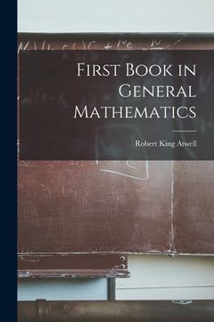 portada First Book in General Mathematics (in English)