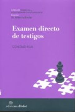 portada Examen Directo de Testigos (in Spanish)