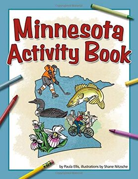 portada Minnesota Activity Book (Color and Learn) (in English)