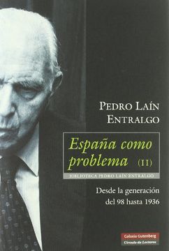 portada Espana Como Problema: Desde La Generacion Del 98 Hasta 1936