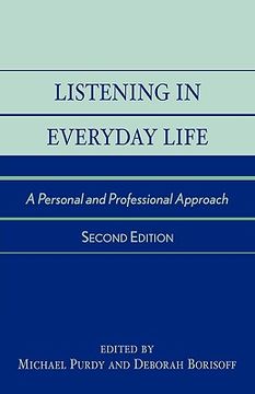 portada listening in everyday life: a personal and professional approach (in English)