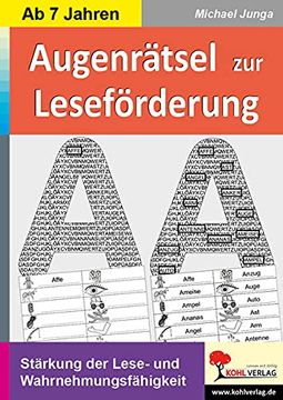 portada Augenrätsel zur Leseförderung: Stärkung der Lese- und Wahrnehmungsfähigkeit (in German)