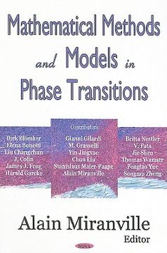 portada mathematical methods and models in phase transitions (en Inglés)