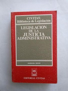 portada Legislacion de la Justicia Administ.