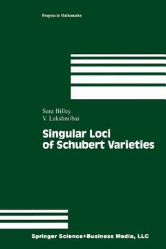 portada Singular Loci of Schubert Varieties (en Inglés)