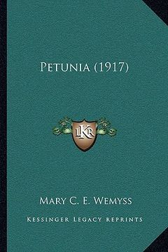 portada petunia (1917) (in English)