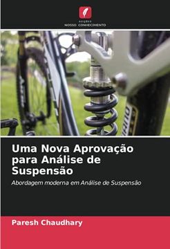 portada Uma Nova Aprovação Para Análise de Suspensão: Abordagem Moderna em Análise de Suspensão (en Portugués)