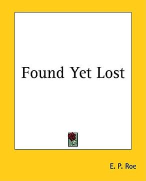 portada found yet lost (en Inglés)