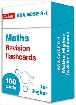 portada Collins Gcse 9-1 Revision – new aqa Gcse 9-1 Maths Higher Revision Flashcards (in English)