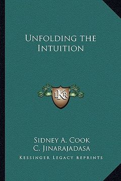 portada unfolding the intuition (en Inglés)
