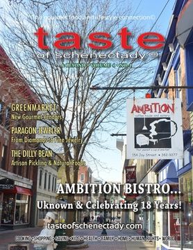 portada Taste of Schenectady Vol. 4 No. 1: The Gourmet Food and Lifestyle Connection (en Inglés)