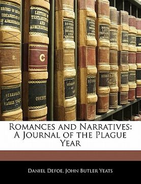 portada romances and narratives: a journal of the plague year (in English)