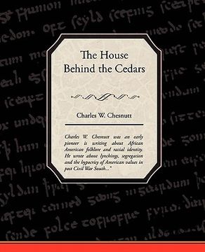 portada the house behind the cedars (in English)