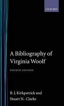 portada A Bibliography of Virginia Woolf (Soho Bibliographies) 