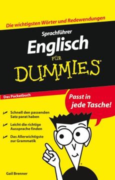 portada Sprachführer Englisch für Dummies das Pocketbuch (in German)