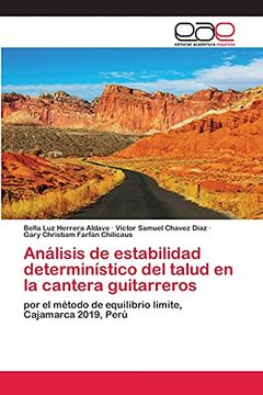 portada Analisis de Estabilidad Deterministico del Talud en la Cantera Guitarreros (in Spanish)