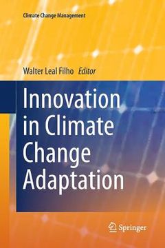 portada Innovation in Climate Change Adaptation (in English)