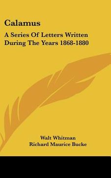 portada calamus: a series of letters written during the years 1868-1880 (en Inglés)