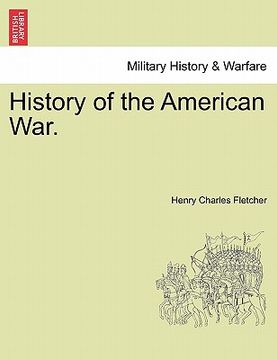 portada history of the american war. (in English)