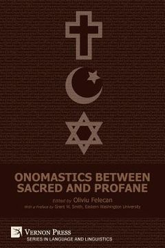 portada Onomastics between Sacred and Profane (en Inglés)