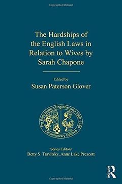 portada The Hardships of the English Laws in Relation to Wives by Sarah Chapone (in English)
