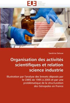 portada Organisation Des Activites Scientifiques Et Relation Science Industrie