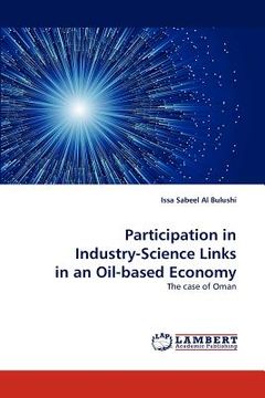portada participation in industry-science links in an oil-based economy (en Inglés)